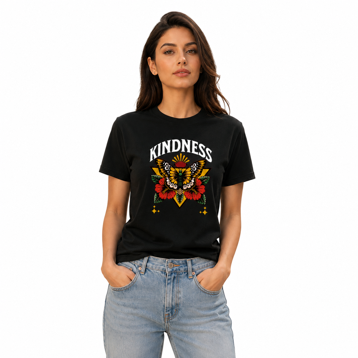 Bestypop Women's Crew Neck t-shirt