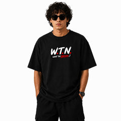 Freethinker | Arif Men's WTN Crew neck Oversized T-Shirt - (225 GSM heavyweight fabric)