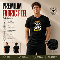 Freethinker | Arif - Crew Neck T-Shirt - (170 GSM single jersey)