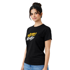 Bestypop Women's Crew Neck t-shirt - എന്താ ഇഷ്ട്ടാ(170 GSM single jersey)