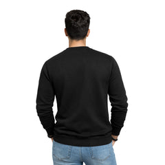 BestyPop Men’s Graphic Print Round Neck Sweatshirt - 270 GSM