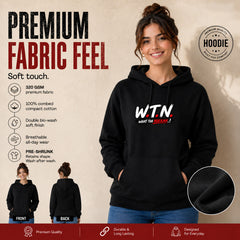 Freethinker | Arif  Women's WTN Hoodies - (320 GSM 3-thread loop knit, unbrushed fabric)