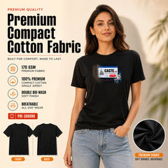 Freethinker | Arif Women's Equality Neck T-Shirt - (170 GSM single jersey)