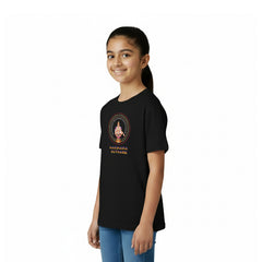 BestyPop Girl’s Graphic Print Round Neck T-Shirt- Ayyappan