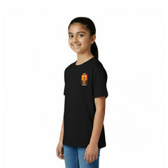BestyPop Girl’s Graphic Print Round Neck T-Shirt- Ayyappan