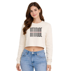 BestyPop Women’s Oversized full Sleeve Crop Top