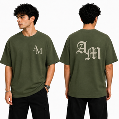BestyPop Men’s Oversized Graphic Print T-Shirt - AM Design