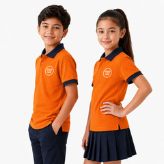 Demo Listing - Kid's Unisex Polo Plain School Uniform T-Shirt - 240GSM Lacoste Pique (100 % polyester) - Style Code: 1027