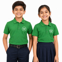 Demo Listing - Kid's Unisex Polo House Colour School Uniform T-Shirt - 230GSM Nirmal Knit pique(100 % Micro polyester) - Style Code: 1026