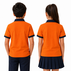 Demo Listing - Kid's Unisex Polo Plain School Uniform T-Shirt - 240GSM Lacoste Pique (100 % polyester) - Style Code: 1027