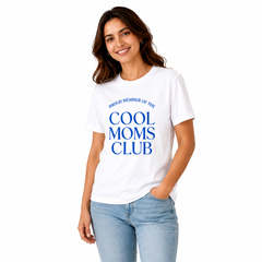 Cool Family Club Matching Round Neck T-Shirt for Mom – Cool Mom- (170 GSM) single jersey