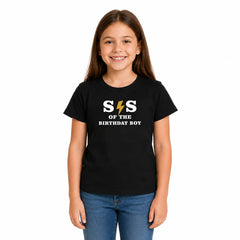Birthday Boy Family Matching Round Neck T-Shirts  For Daughter - (170 GSM) single jersey