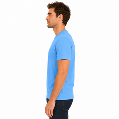 SACC St. Joseph Prayer Group Men crew neck – Luke 1:37 T-Shirt (170 GSM)