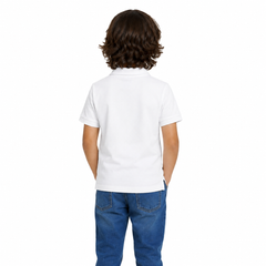 BestyPop Boy’s Plain Polo T-Shirt - 250 GSM (60% Cotton 40% Polyester)
