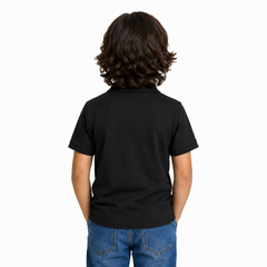 BestyPop Boy’s Plain Polo T-Shirt - 250 GSM