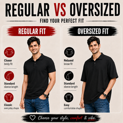 BestyPop Men’s Plain Polo T-Shirt