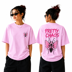 BestyPop Women’s Oversized T-Shirt - Pretty Chaos