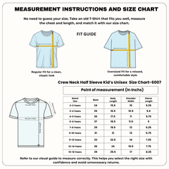 SACC St. Joseph Prayer Group Kids unisex crew neck – Luke 1:37 T-Shirt (170 GSM)