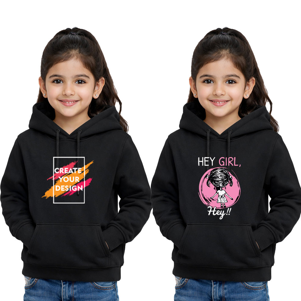 Bestypop Girl Hoodie Sweatshirt full sleeve – Customize