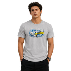 Freethinker | Arif Men's Placebo Crew Neck T-Shirt - (170 GSM single jersey)