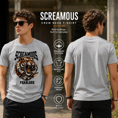 Bestypop Men's Crew Neck t-shirt