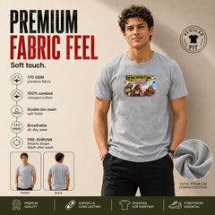 Freethinker | Arif Men's Reincarnation Crew Neck T-Shirt - (170 GSM single jersey)