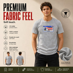 Freethinker | Arif Men's Prophecy Failed Successfully Crew Neck T-Shirt - (170 GSM single jersey)