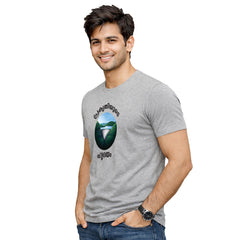 BestyPop Men’s Graphic Print Round Neck T-Shirt- (170 GSM single jersey)