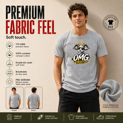 Freethinker | Arif - Crew Neck T-Shirt - (170 GSM single jersey)