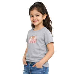 BestyPop Girl’s Round Neck T-Shirt