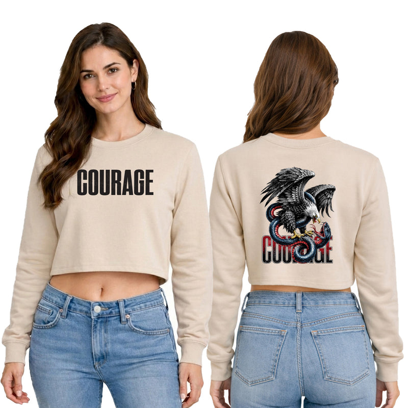 BestyPop Women’s Crop top full Sleeve - 270 GSM