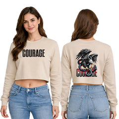BestyPop Women’s Crop top full Sleeve - 270 GSM
