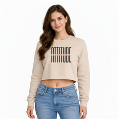 BestyPop Women’s Oversized full Sleeve Crop Top