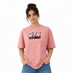 Freethinker | Arif Women's Crew neck Oversized T-Shirt - (225 GSM heavyweight fabric)