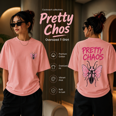 BestyPop Women’s Oversized T-Shirt - Pretty Chaos
