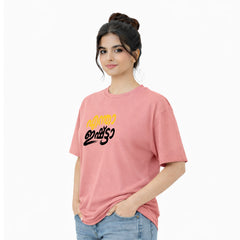 BestyPop Crew Neck oversized t-shirt - എന്താ ഇഷ്ട്ടാ(225 GSM heavyweight fabric)