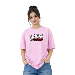 Freethinker | Arif Women's Crew neck Oversized T-Shirt - (225 GSM heavyweight fabric)