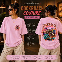 BestyPop Women’s Oversized T-Shirt - Cockroach Couture