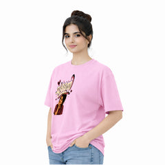 BestyPop Crew Neck oversized t-shirt - ചുള്ളത്തി(225 GSM heavyweight fabric)