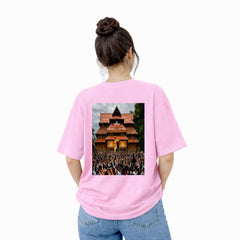 Bestypop Women's Crew Neck  Oversized t-shirt - തൃശൂർ പൂരം വൈബ്സ്