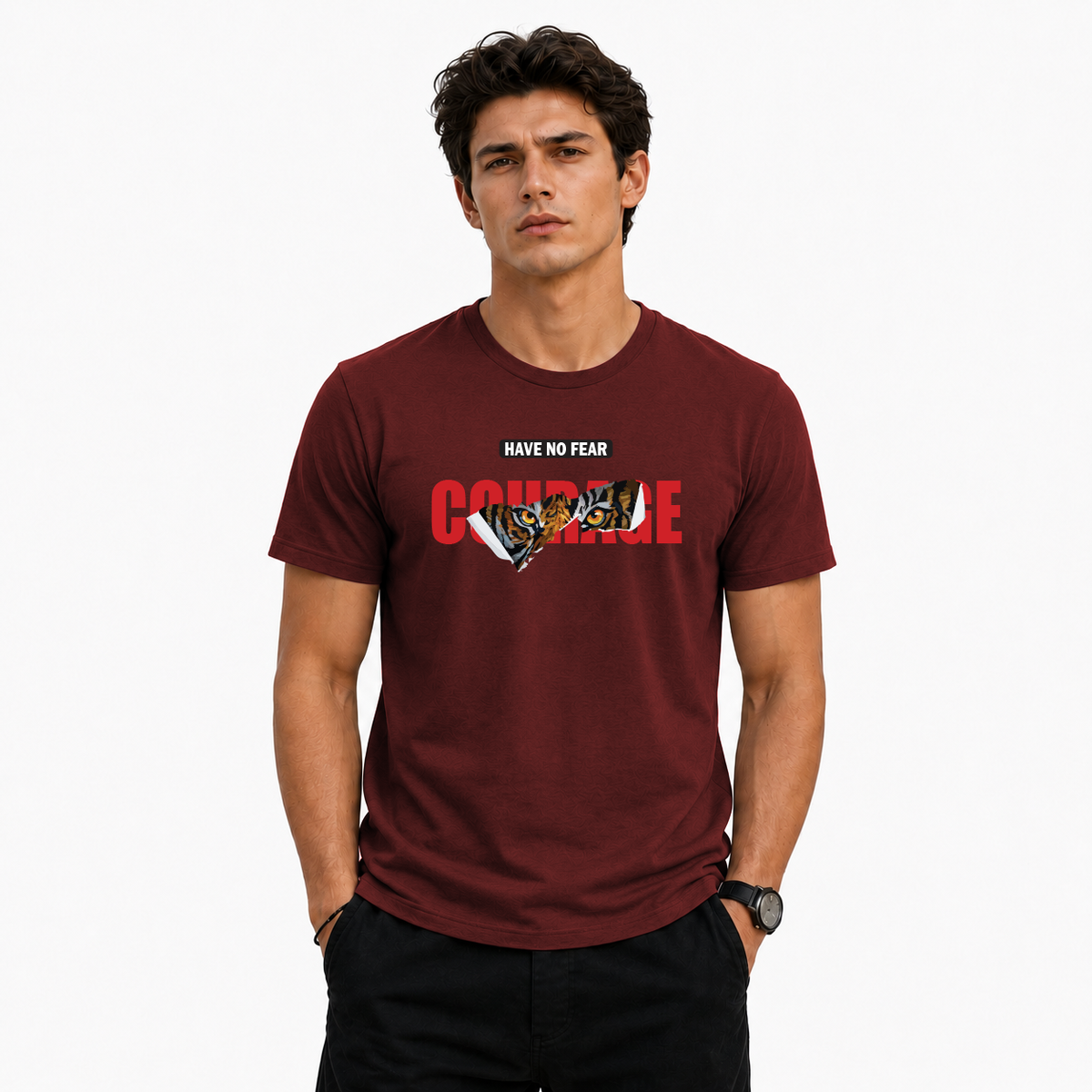 Bestypop Men's Crew Neck t-shirt
