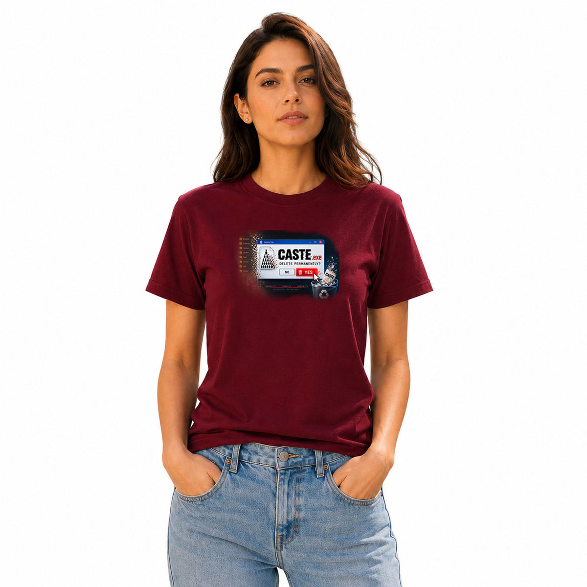Freethinker | Arif Women's Equality Neck T-Shirt - (170 GSM single jersey)
