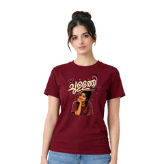Bestypop Women's Crew Neck t-shirt - ചുള്ളത്തി(170 GSM single jersey)