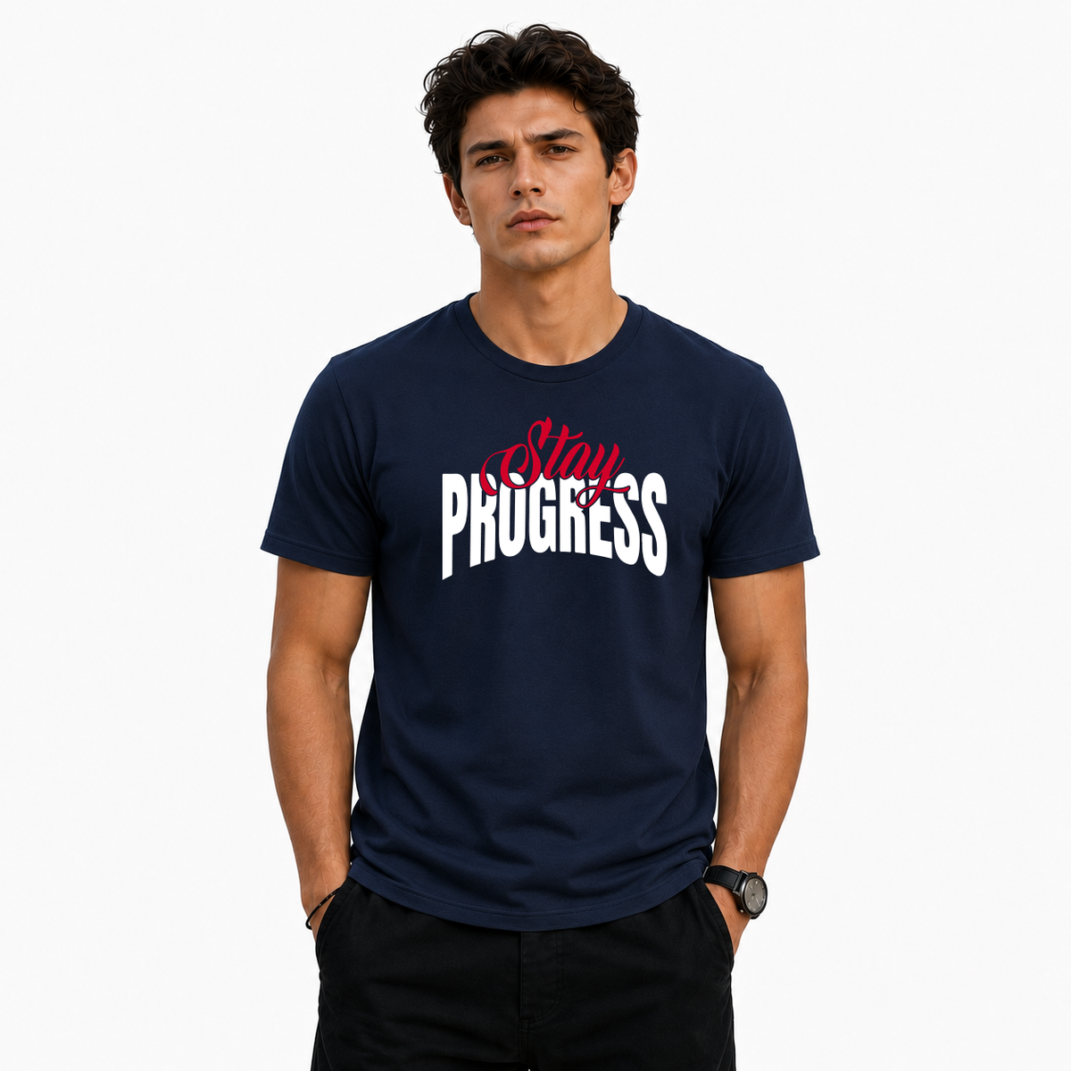 Bestypop Men's Crew Neck t-shirt