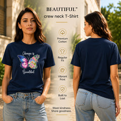 Bestypop Women's Crew Neck t-shirt