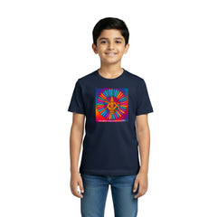 BestyPop Boy’s Graphic Print Round Neck T-Shirt- Ayyappan