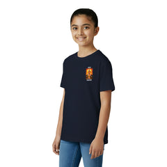 BestyPop Girl’s Graphic Print Round Neck T-Shirt- Ayyappan