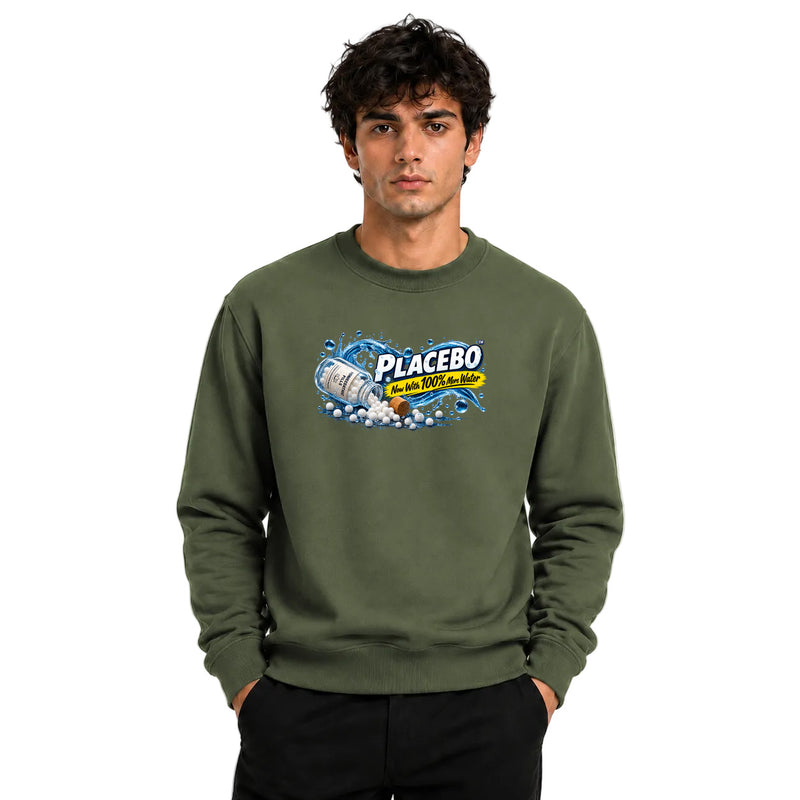 Freethinker | Arif  Placebo Sweatshirt full sleeve - (270 GSM, unbrushed)