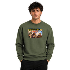 Freethinker | Arif  Men's Reincarnation Sweatshirt full sleeve - (270 GSM, unbrushed)