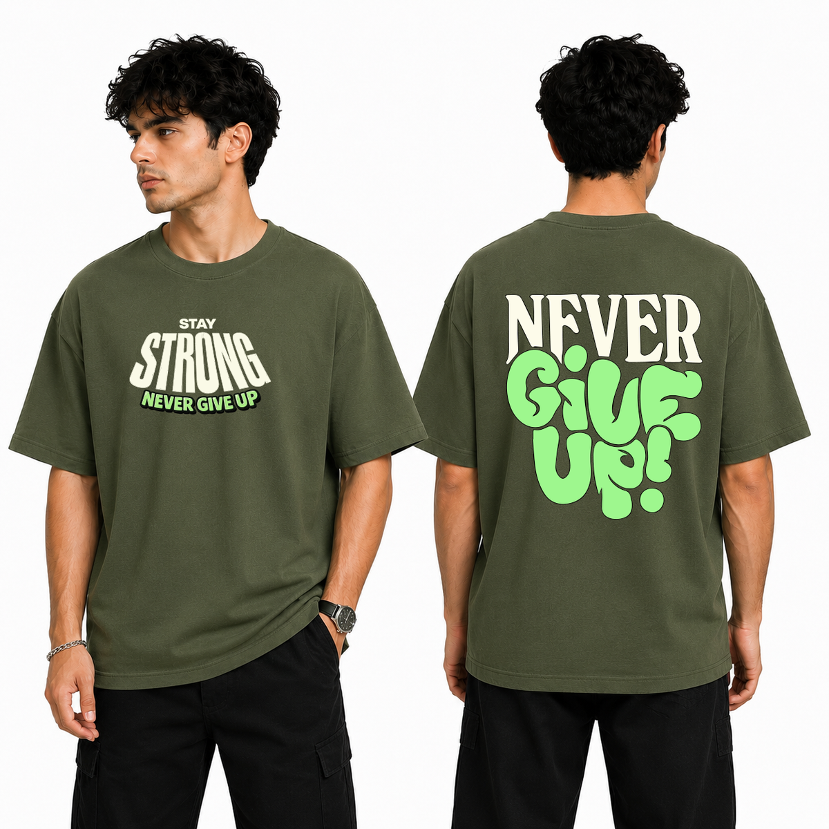 BestyPop Men’s Oversized T-Shirt